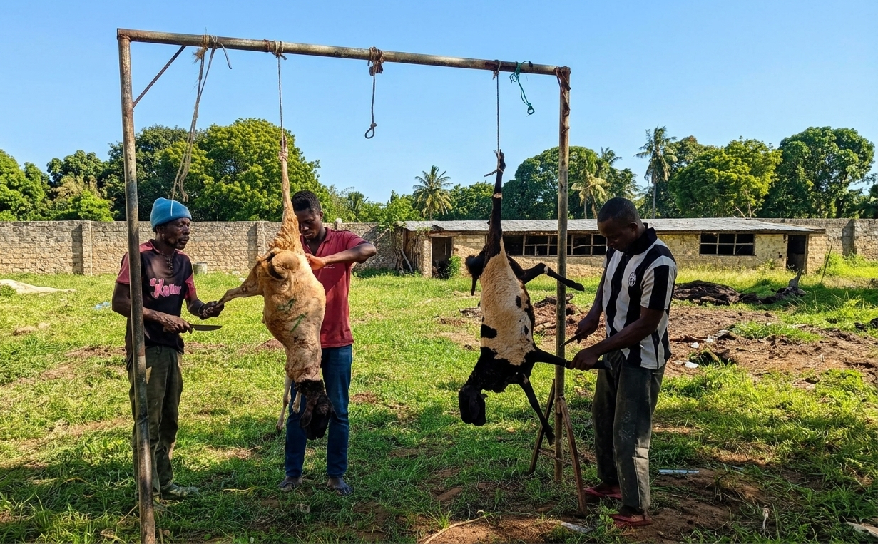 Eid Qurban meat distribution